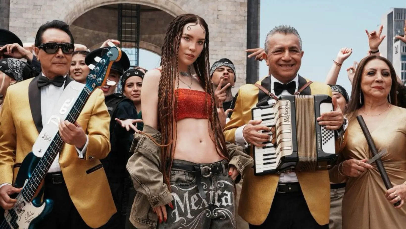 Belinda y Los Angeles Azules: la cumbia que promete ser hit del Mundial 2026