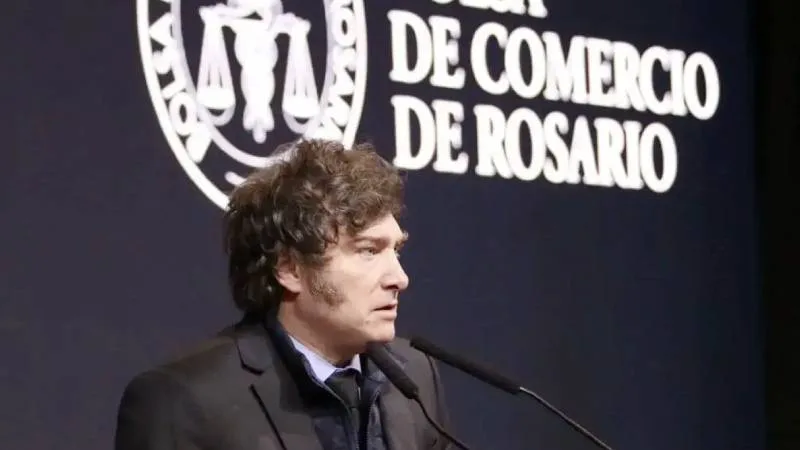 Milei vuelve a Rosario el 21 de agosto para el aniversario de la Bolsa de Comercio