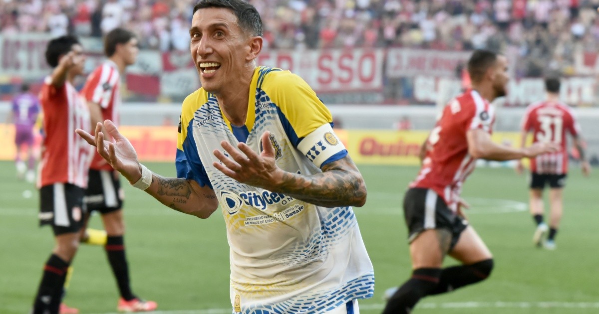 Di María campeón con Rosario Central en la Supercopa: 'Volví por esta alegría'