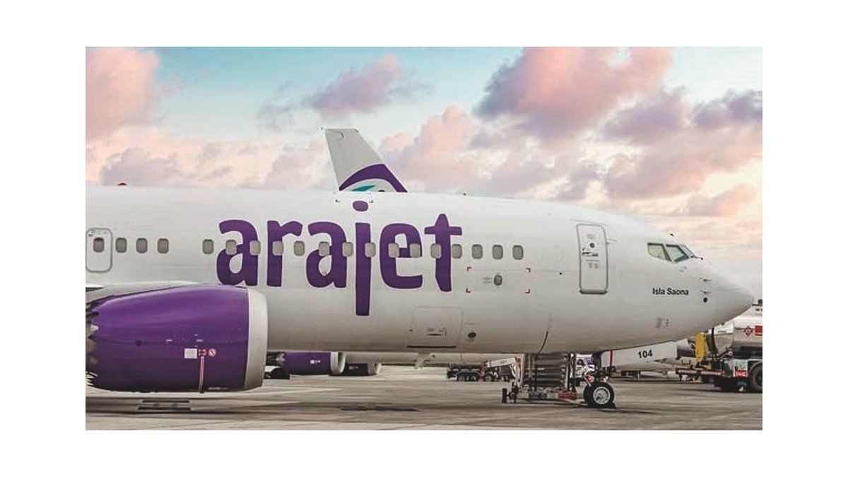 Arajet aumenta vuelos Rosario-Punta Cana antes de inaugurar la ruta