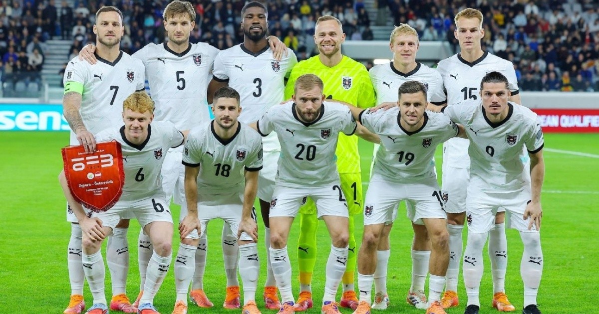 Austria vuelve al Mundial tras 28 años: será rival de Argentina en Dallas
