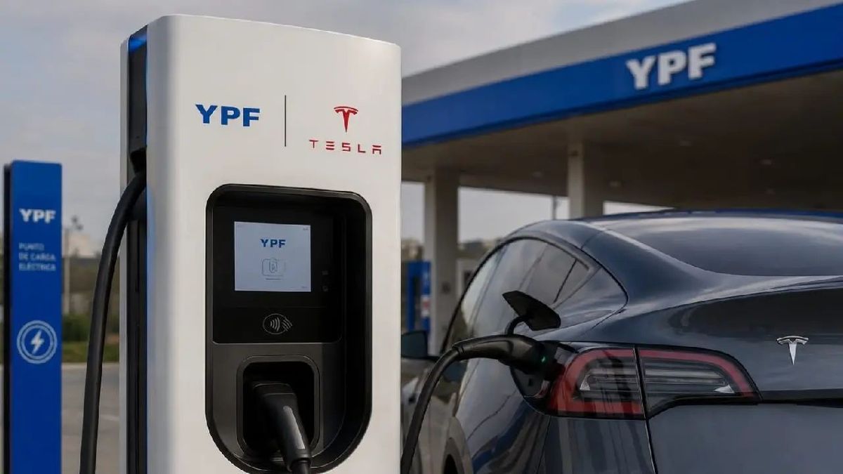 YPF y Tesla proyectan cinco rutas con supercargadores desde Rosario para 2027