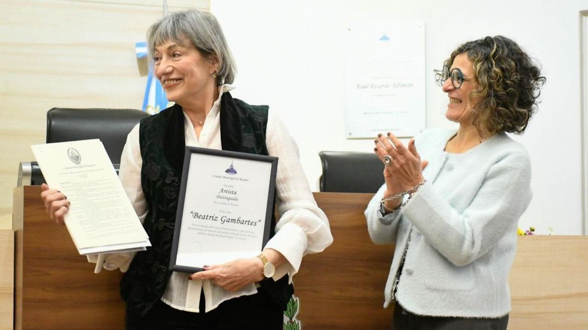 Betty Gambartes, Artista Distinguida de Rosario: una carrera de 50 puestas en escena