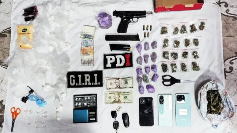 Cayó un pistolero del Morocho Mansilla en barrio Godoy: armas, droga y un auto robado