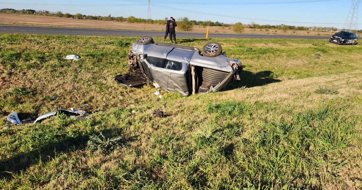Tres accidentes en los ingresos a Rosario: herido grave en San Genaro y 14 trabajadores lesionados