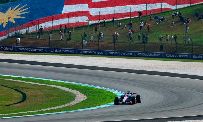 Colapinto largará 21º en la F1 de Malasia: «Se puede remontar»