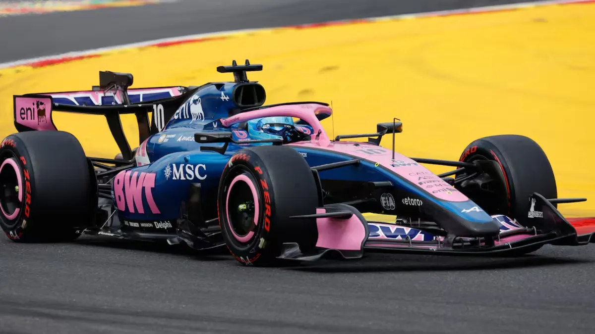 Colapinto sumó un punto en Bélgica con una maniobra brillante en Spa