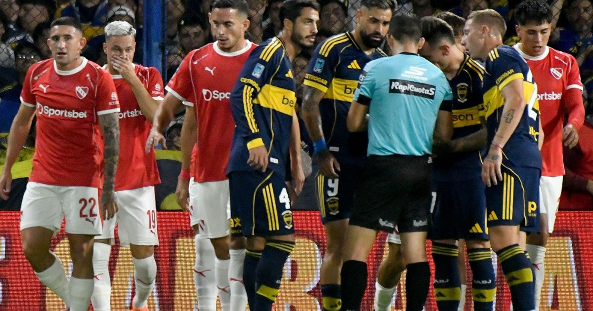 El penal que incendio el Superclasico: Boca empato con polemica en el final