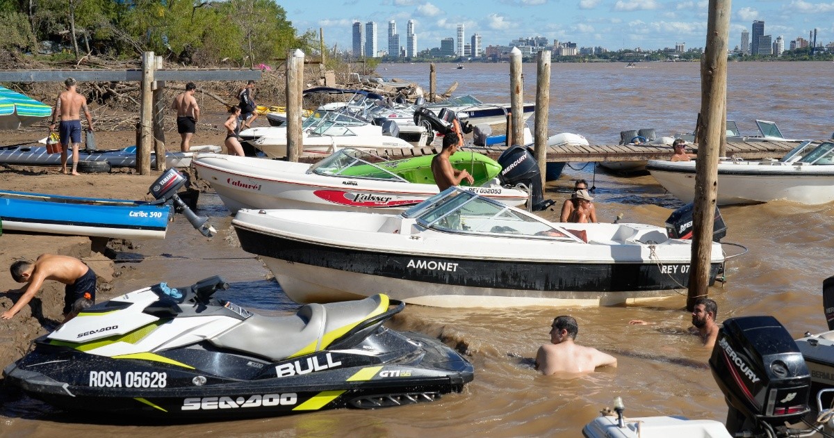 Crecida del Paraná en Rosario: alertan por riesgos náuticos y en arroyos