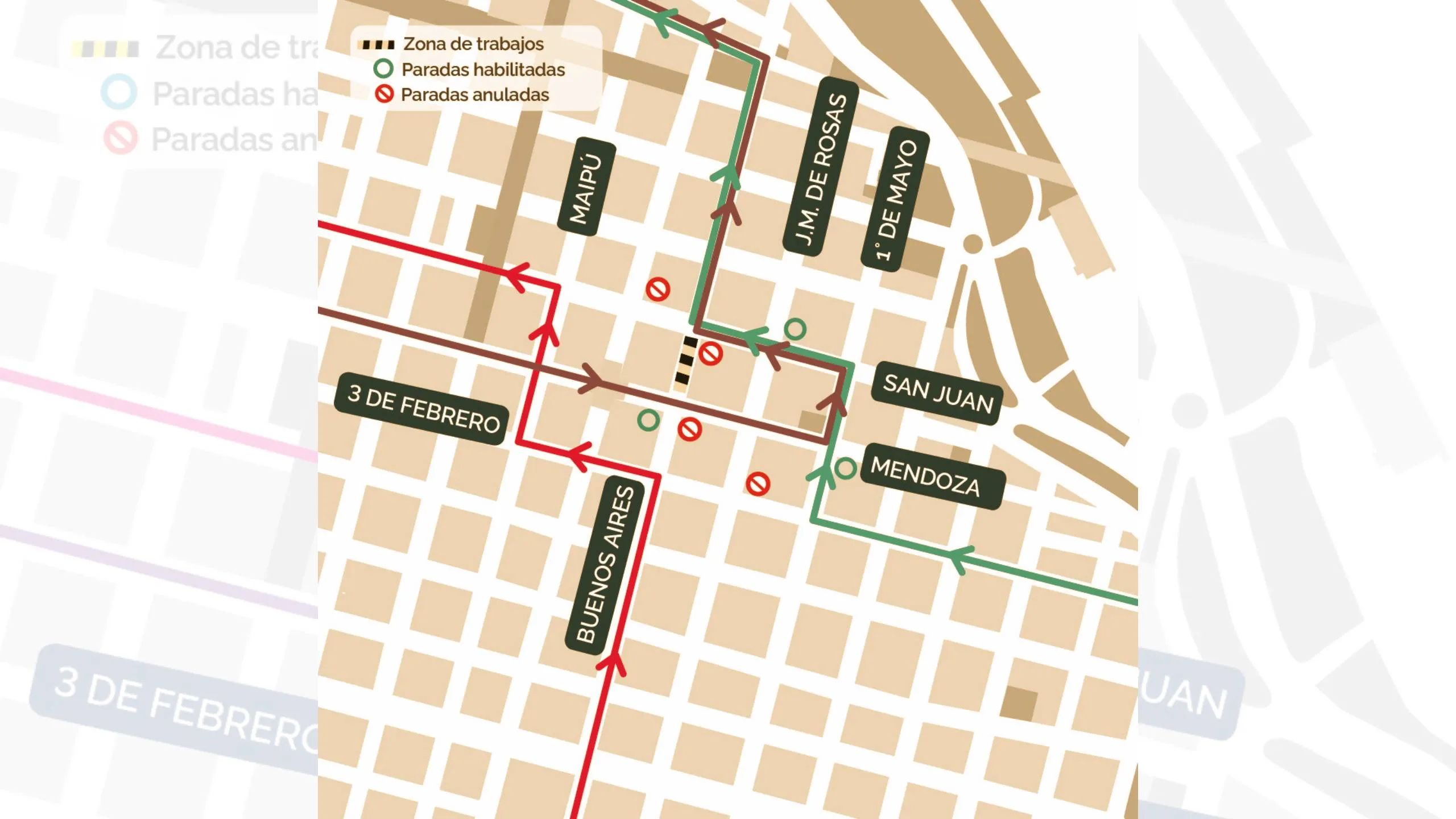 Rosario: cortan calle Buenos Aires por 45 días para nueva estación de EPE