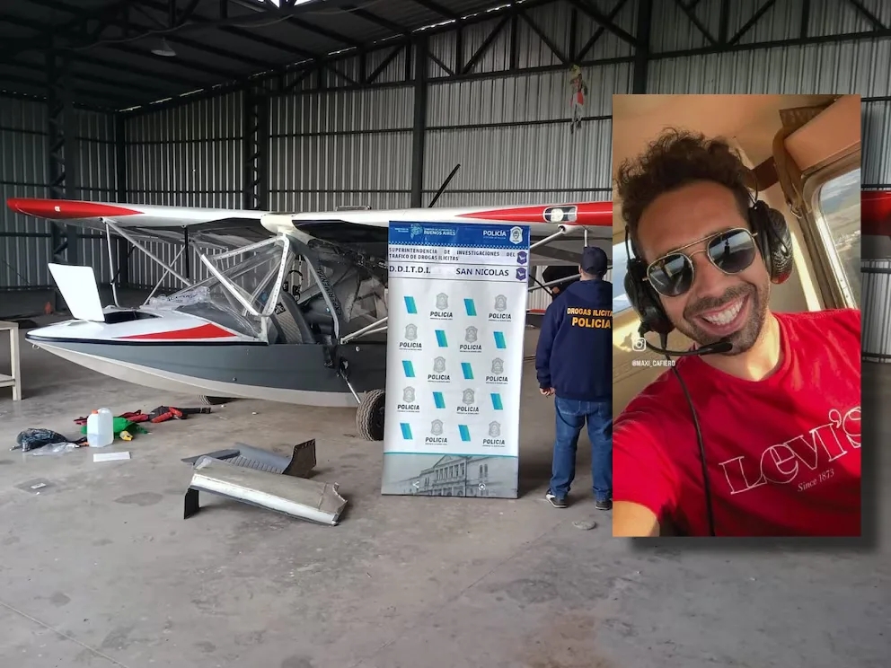 Piloto acrobático usaba un hidroavión para mover droga entre Rosario y San Nicolás