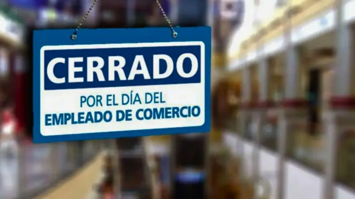 Día del Empleado de Comercio 2026: cuándo cierran negocios en Rosario