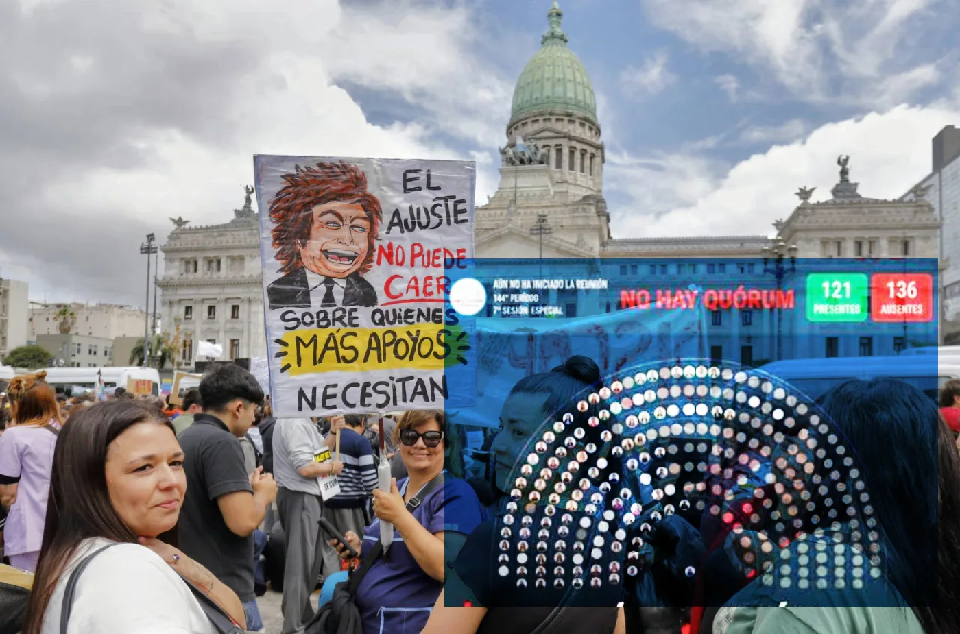 Diputados de Santa Fe, clave en el boicot al quórum por el DNU 70/23