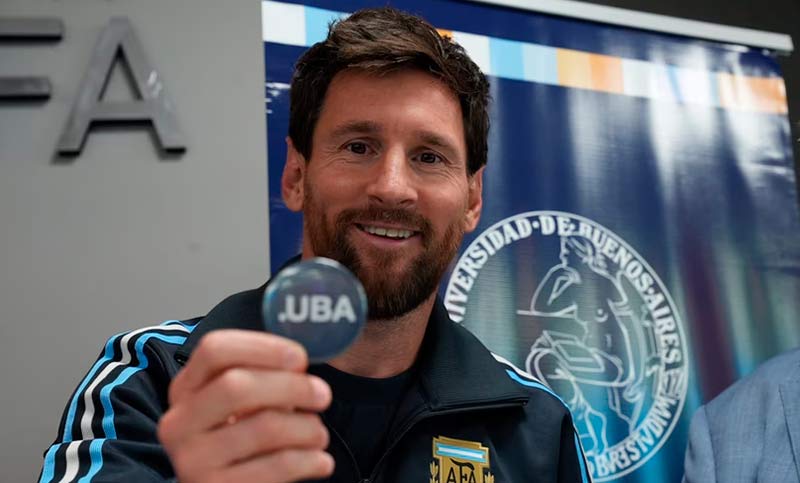 Messi, Doctor Honoris Causa de la UBA: la distinción previa a su despedida