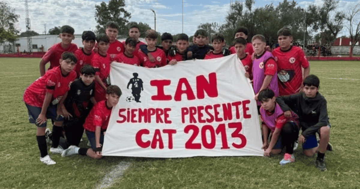 Ian Cabrera: el emotivo homenaje del club a la victima del tiroteo escolar