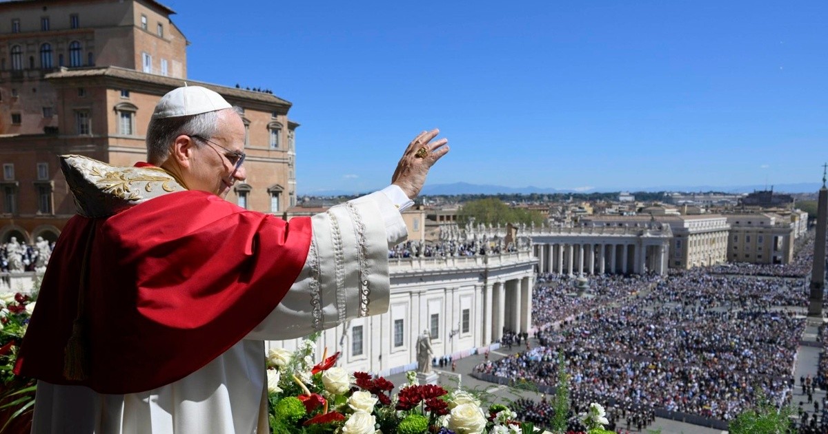 HISTORICO: el primer mensaje de Pascua del Papa León XIV que conmueve al mundo