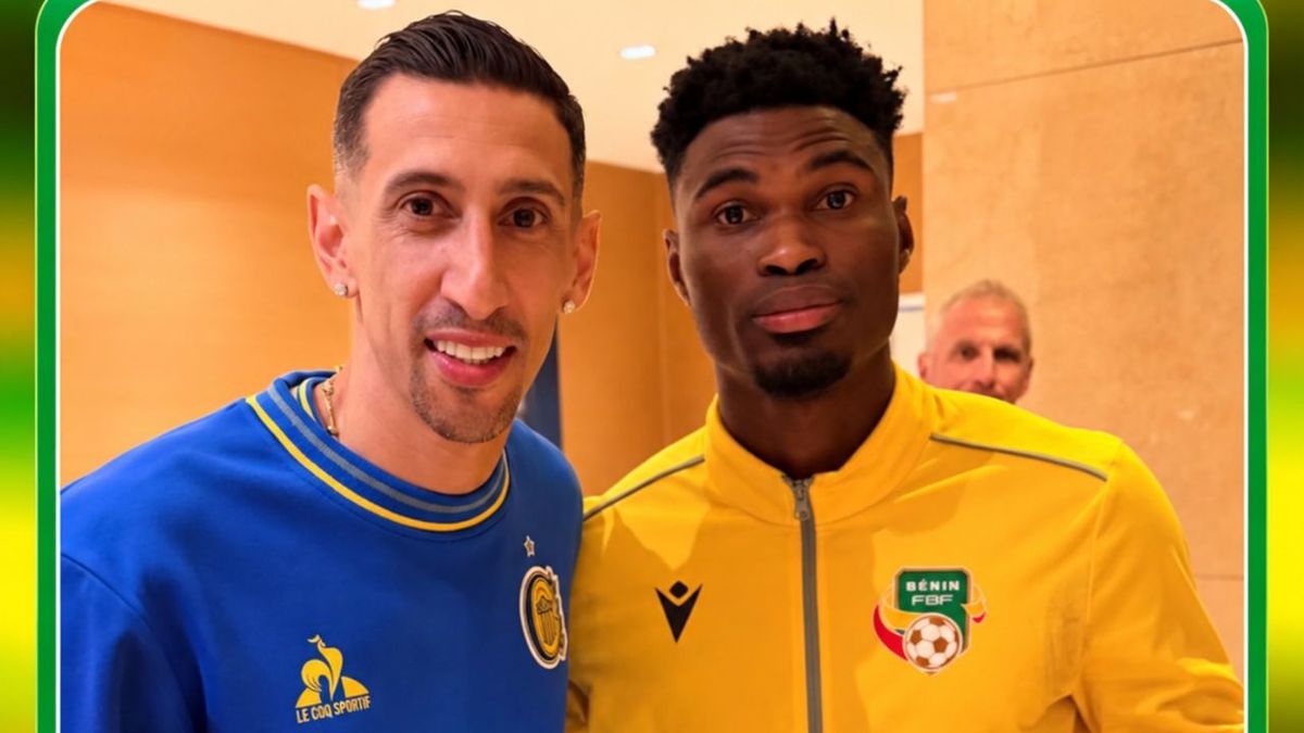 Benín se cruzó con Di María y Rosario Central antes de la despedida de Messi