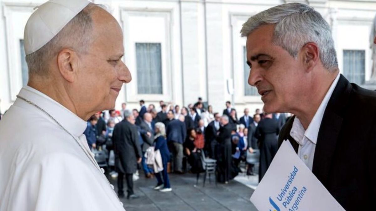 Bartolacci llevó el reclamo de Rosario al Vaticano con el papa León XIV