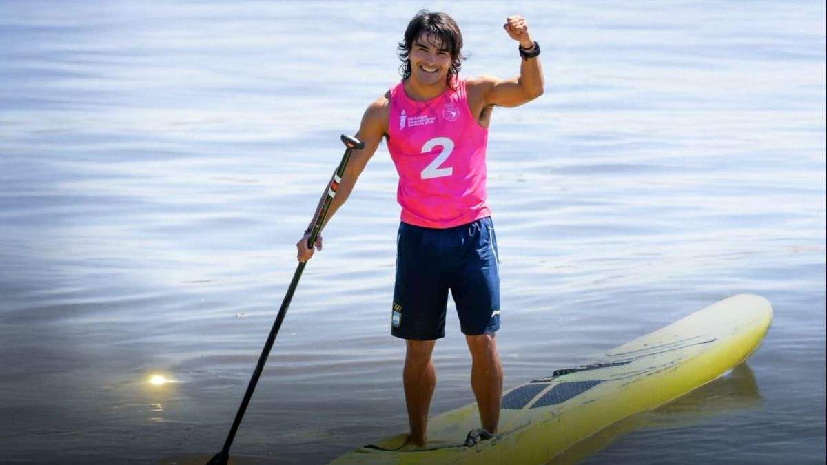 Santino Basaldella, el rosarino que ganó oro en los Juegos Suramericanos Santa Fe 2026