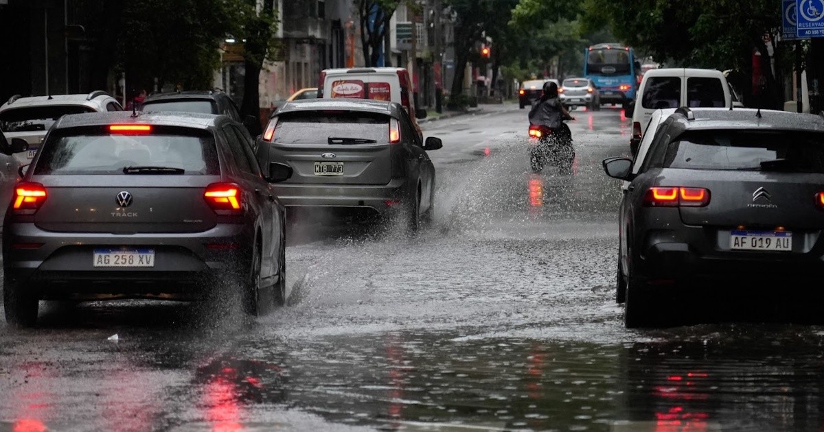 Rosario: el SMN eleva a naranja la alerta por tormentas con granizo