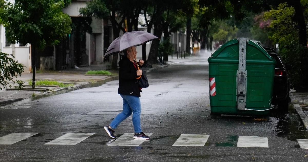 Alerta naranja por tormentas en Rosario: SMN anticipa lluvias hasta el martes