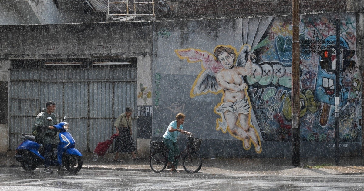 Alertas amarilla y naranja por tormentas fuertes en Rosario este miércoles