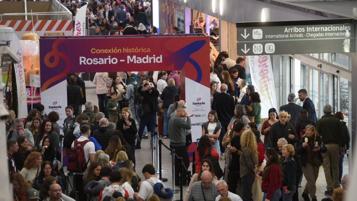 Rosario a Madrid: el vuelo directo volvió tras más de 40 años