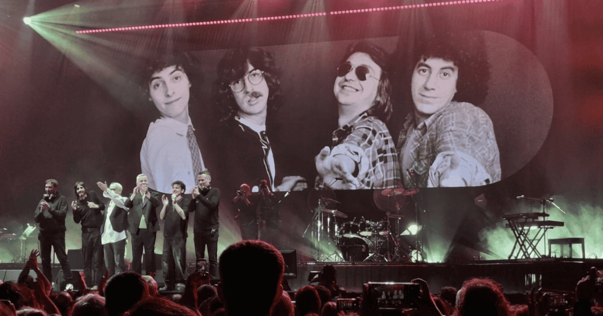David Lebón y Pedro Aznar revivieron a Serú Girán en un show histórico en Rosario