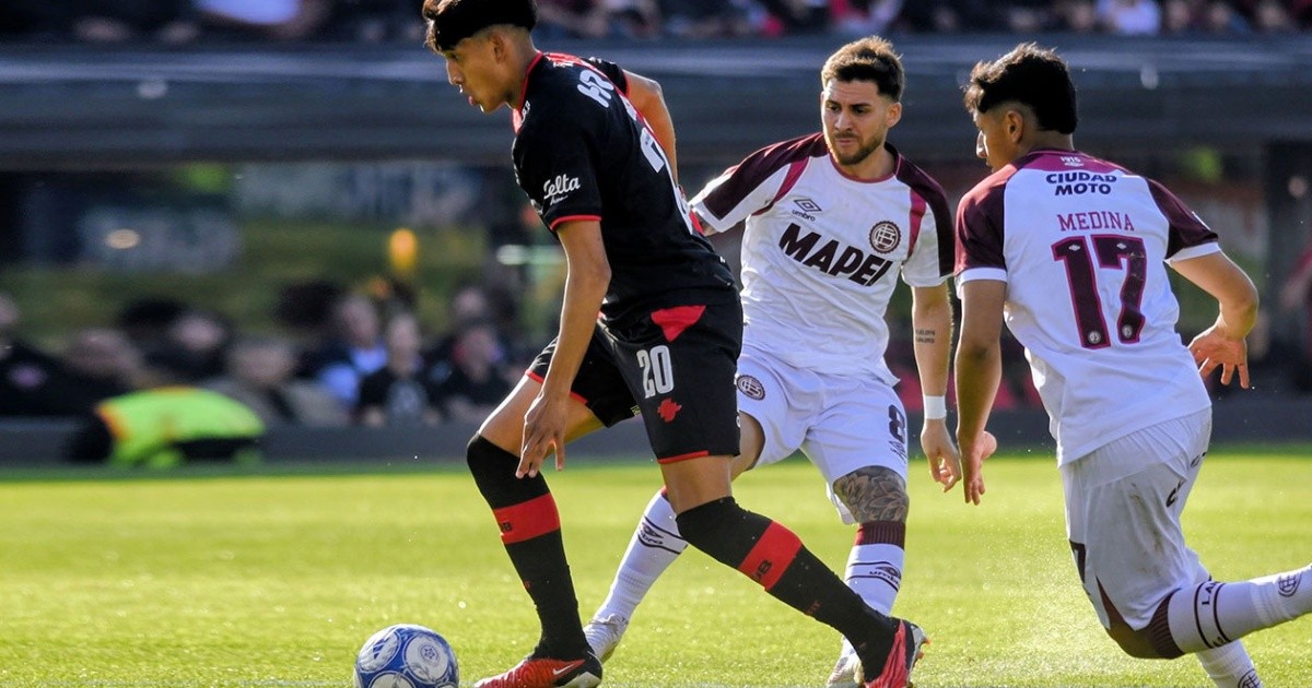 Newell's y Lanús empataron en Rosario: el punto que no alcanza para playoffs