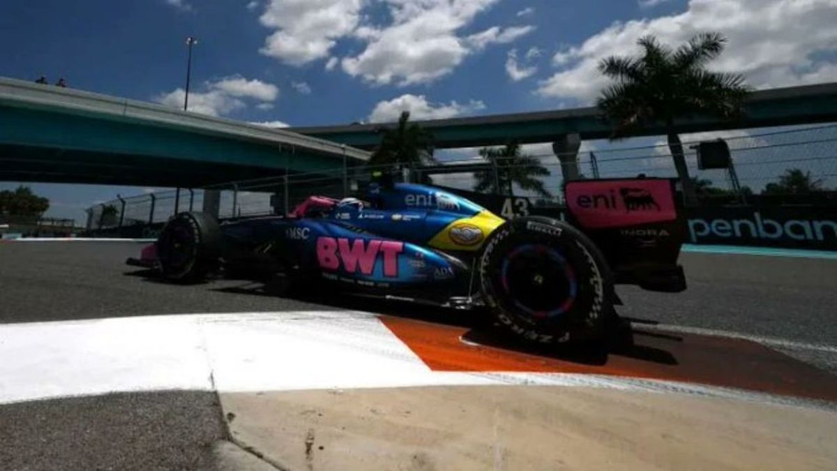 Franco Colapinto logra su primera Q3 con Alpine y larga octavo en Miami