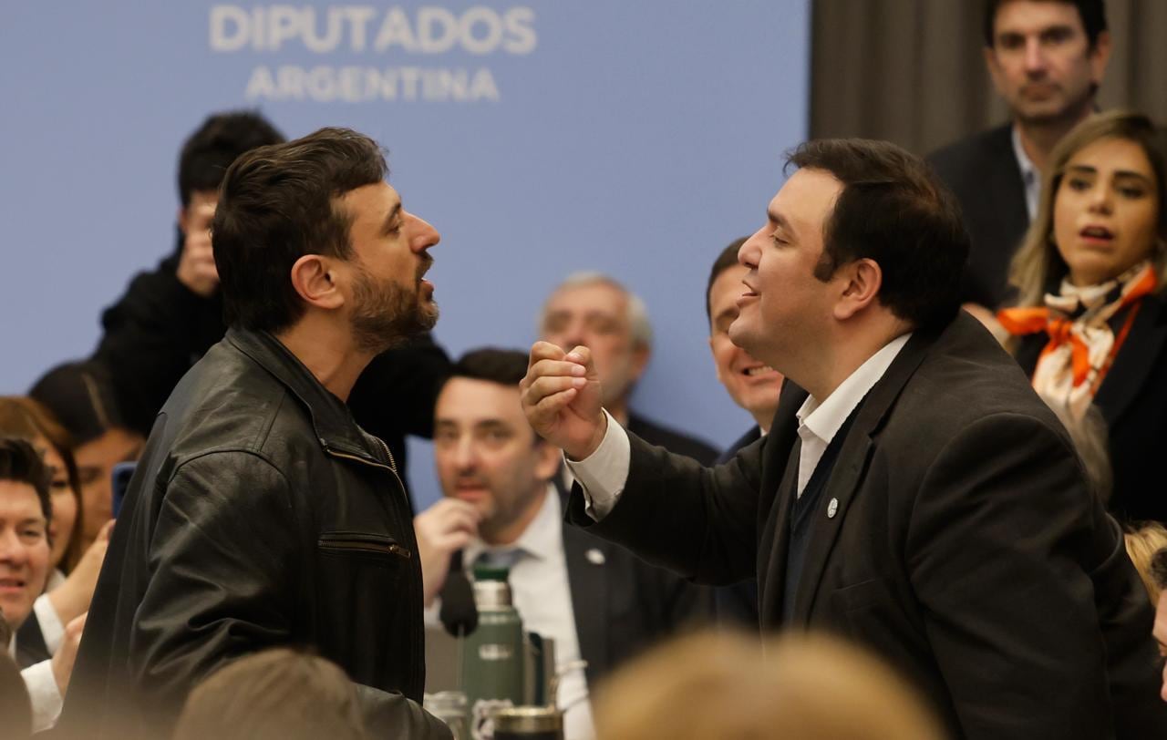 Gritos y forcejeos en Diputados por Malvinas tras fallo de la Corte