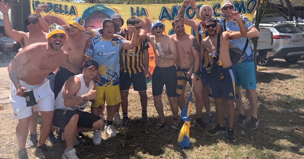 Final Supercopa: hinchas de Rosario Central copan Santiago del Estero
