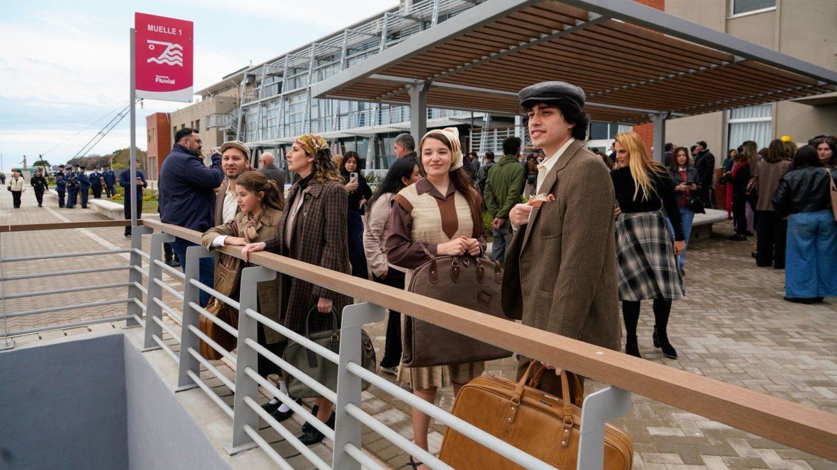Rosario inauguró el renovado muelle de La Fluvial: el río vuelve a la ciudad