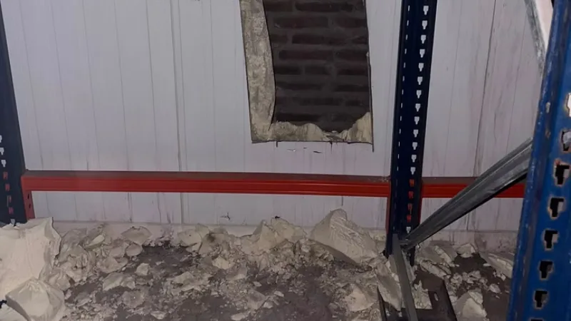 Intentó robar en el frigorífico Euro de Villa Gobernador Gálvez y quedó atrapado
