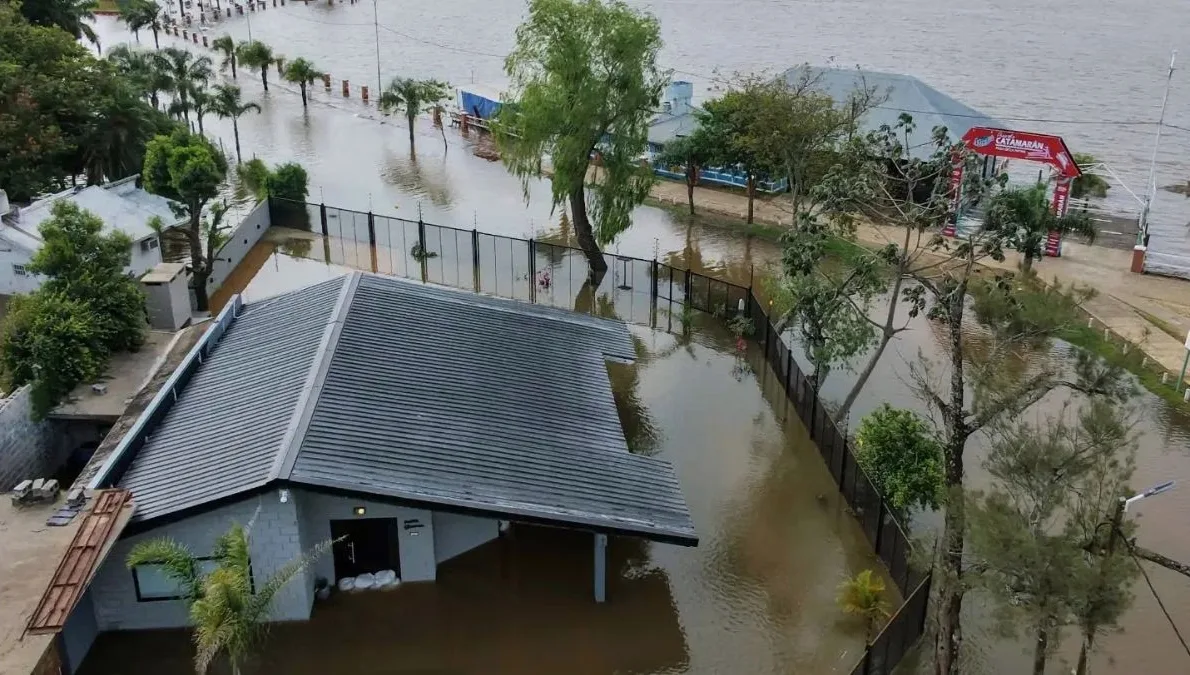 Santa Fe: el norte bajo vigilancia por crecidas del Paraná y el Uruguay