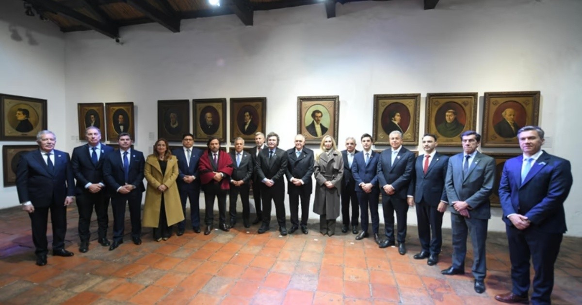 Milei celebró el 9 de Julio en Tucumán con reformas y sin Pullaro entre los gobernadores