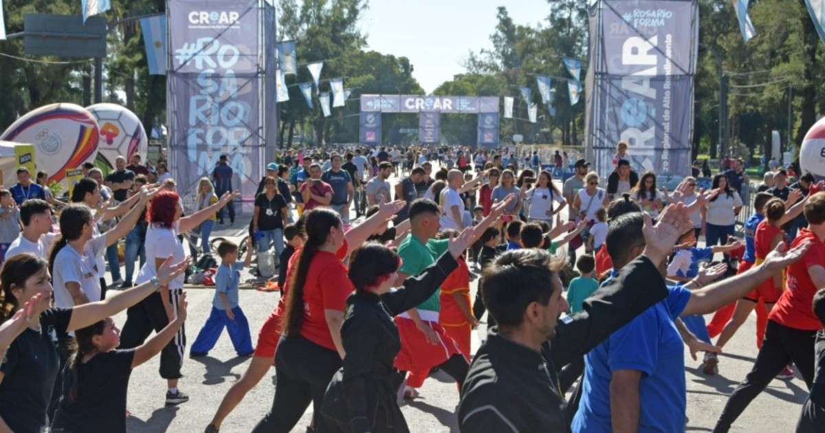 Rosario se prepara para el Fan Fest de los Juegos Crear 2026: cuatro días de deporte gratis