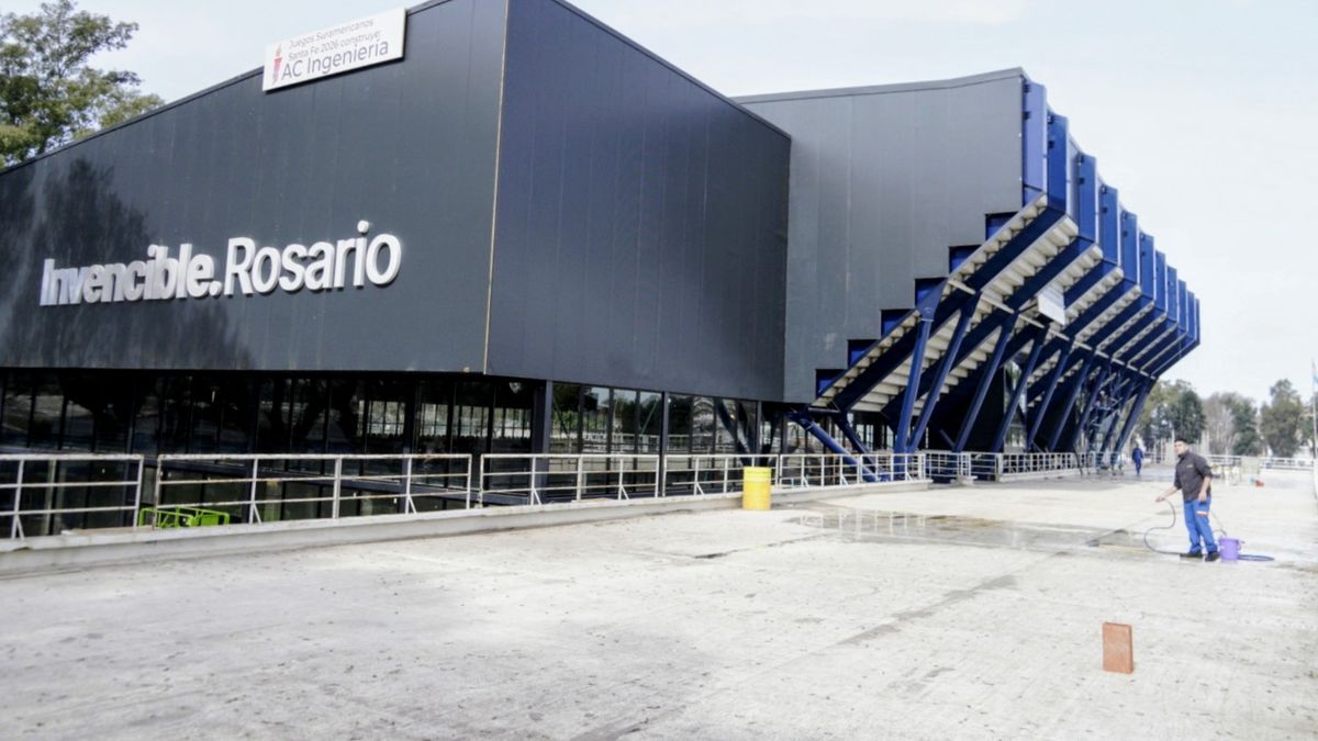 Juegos Suramericanos en Rosario: la Villa Olímpica y el Centro Acuático, a punto de inaugurarse