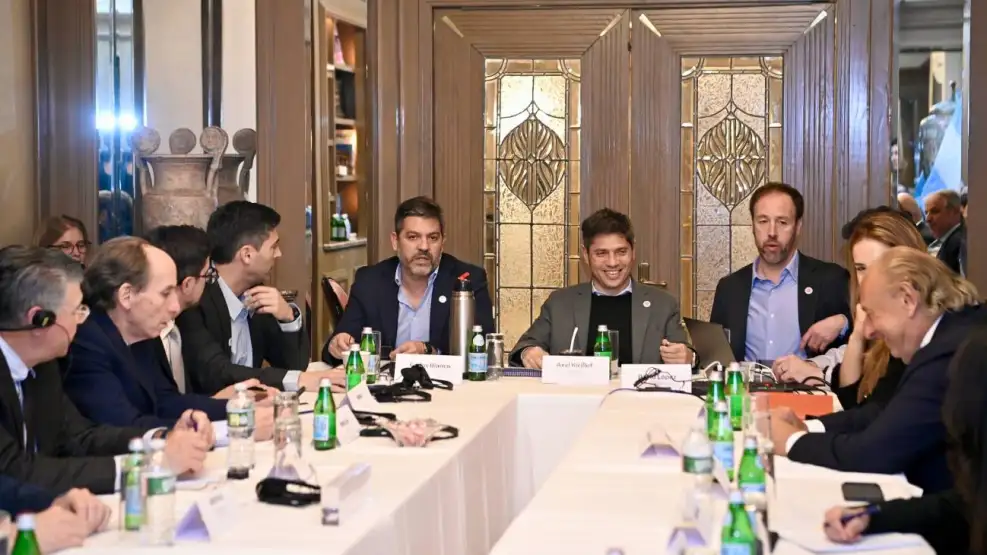 Kicillof en Nueva York: «No hay milagro, hay una catástrofe»