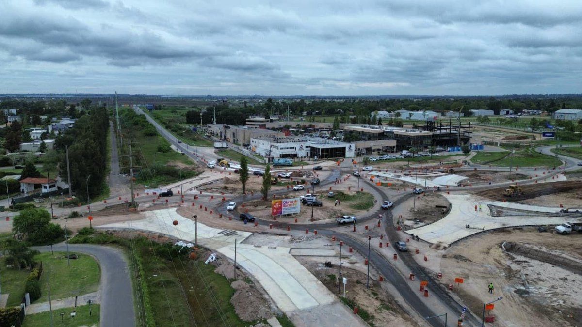 Avenida Jorge Newbery en Rosario: la obra llega al 90% y promete transformar el tránsito