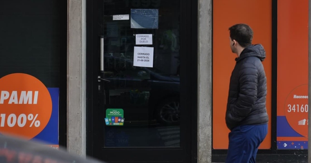 Femicidio en Rosario: la farmacia de Dorrego y Zeballos cerrada por duelo hasta el viernes