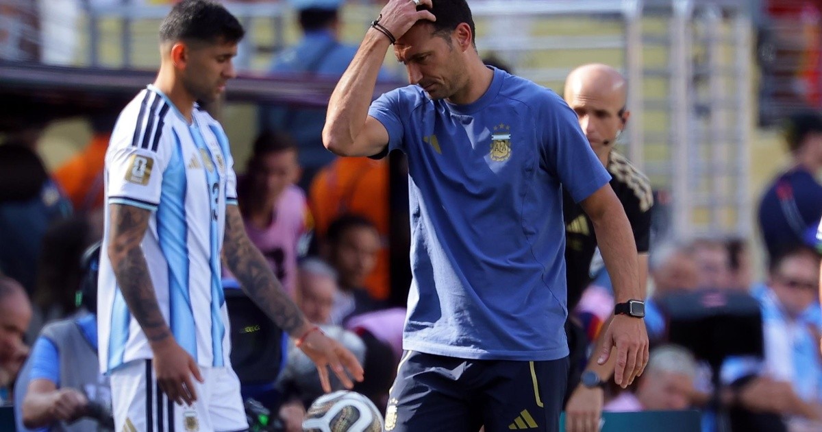Scaloni tras la derrota en el Mundial 2026: