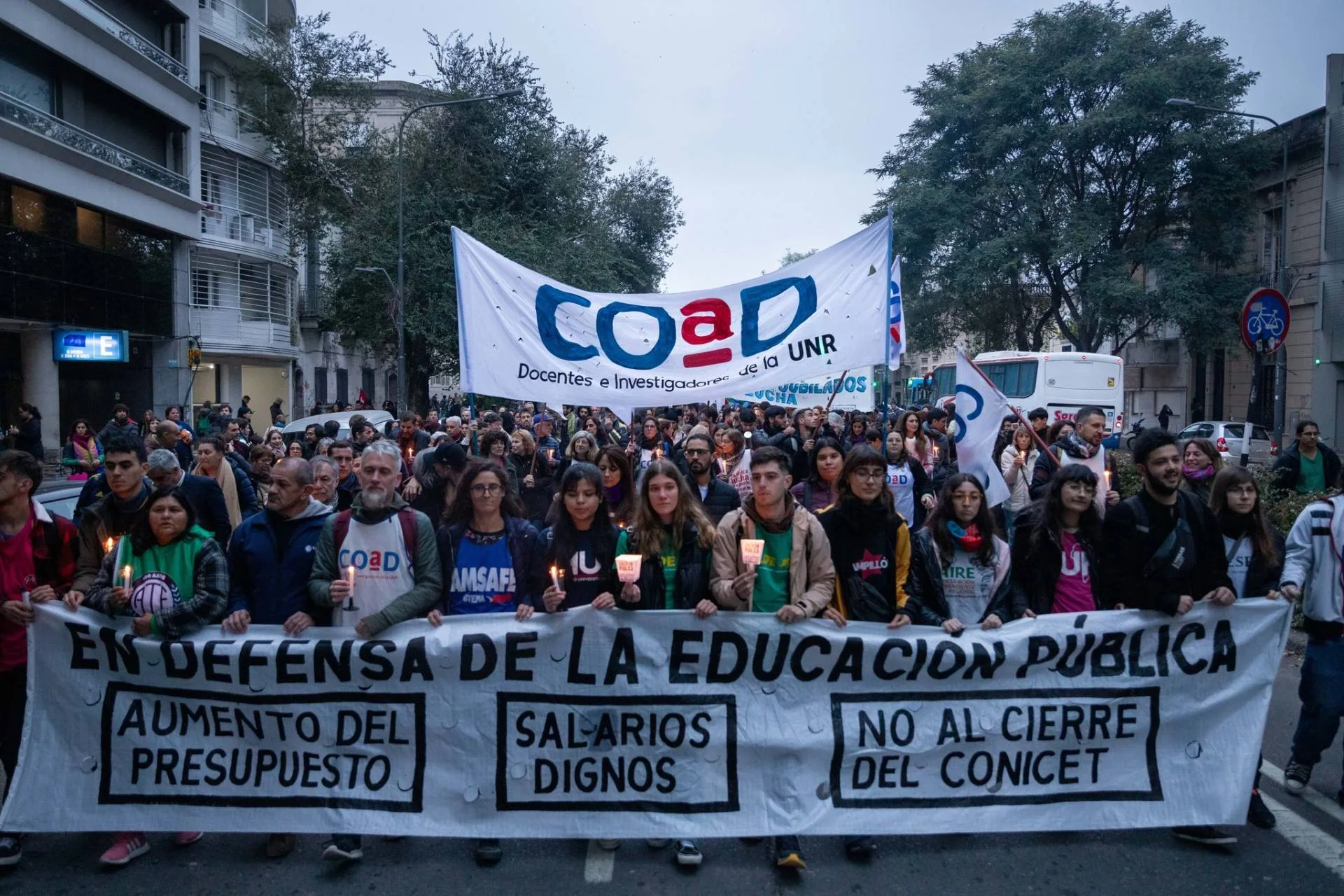 Paro docente y nodocente en la UNR: la universidad pública rosarina vuelve a parar