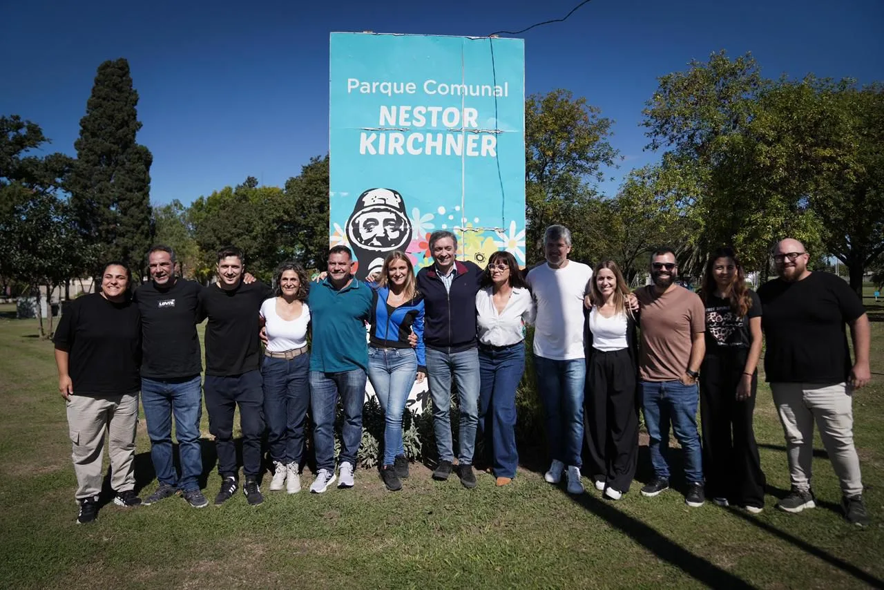 Máximo Kirchner desembarcó en Santa Fe: el mensaje que dejó en María Teresa