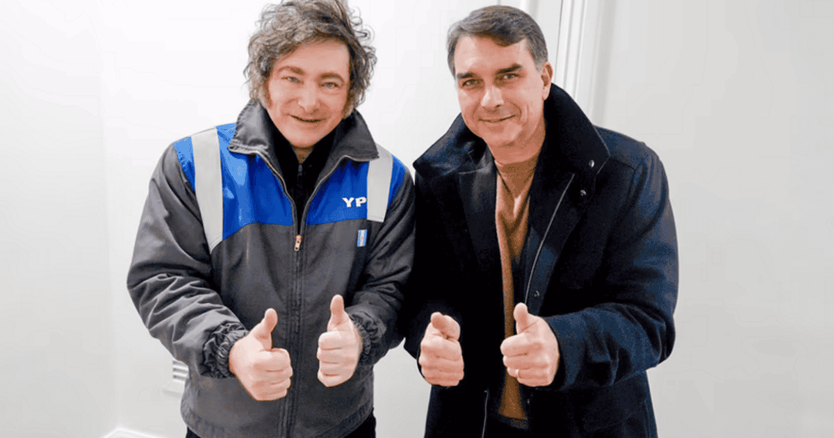 Milei viajará a Brasil el 25 de julio para respaldar a Flavio Bolsonaro