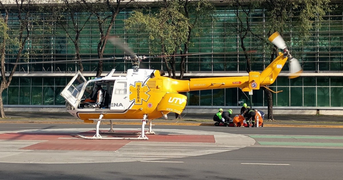 Grave accidente en Puerto San Martín: joven trasladado en helicóptero al HECA de Rosario