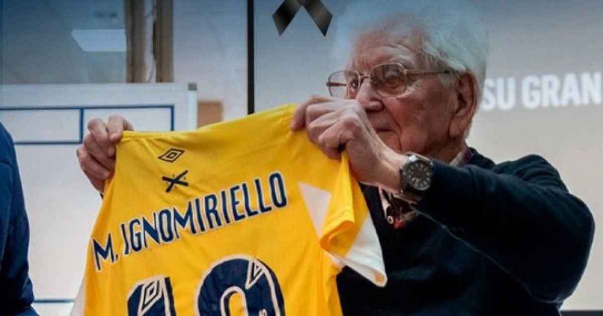 Murió Miguel Ignomiriello a los 99 años: el hombre que transformó Rosario Central