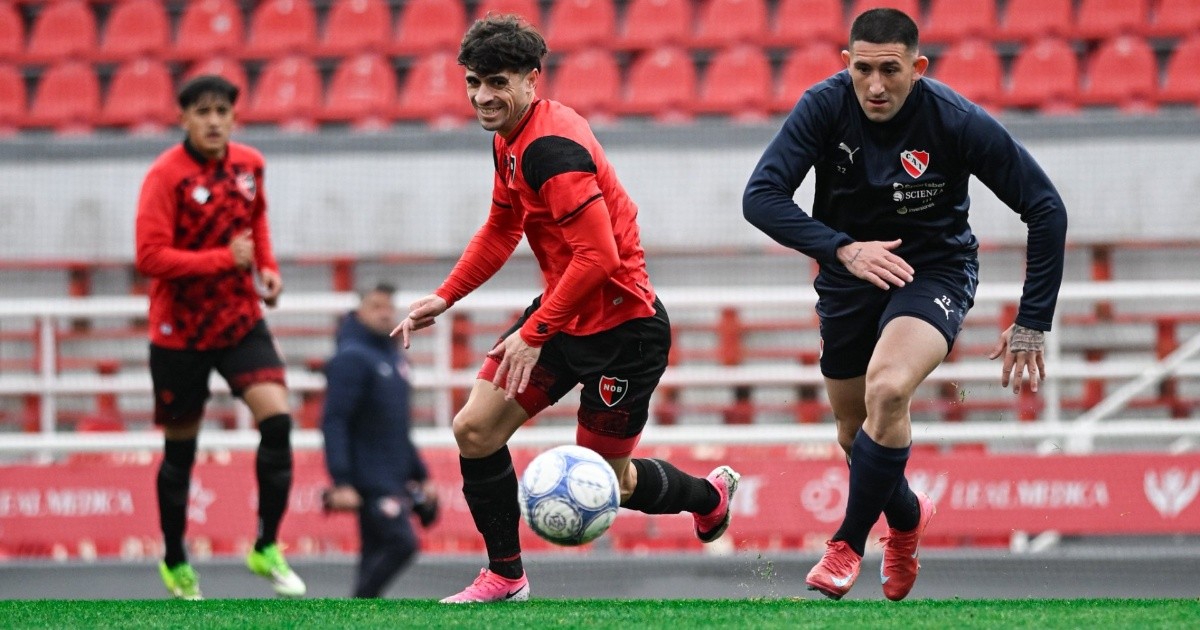 Newell's cayó 3-1 ante Independiente en su último amistoso en Buenos Aires