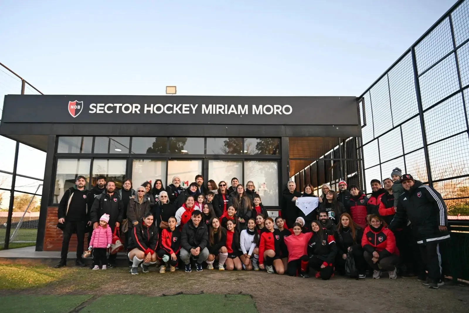 Newell's inauguró el sector de hockey Miriam Moro en Rosario, deportista desaparecida en 1976