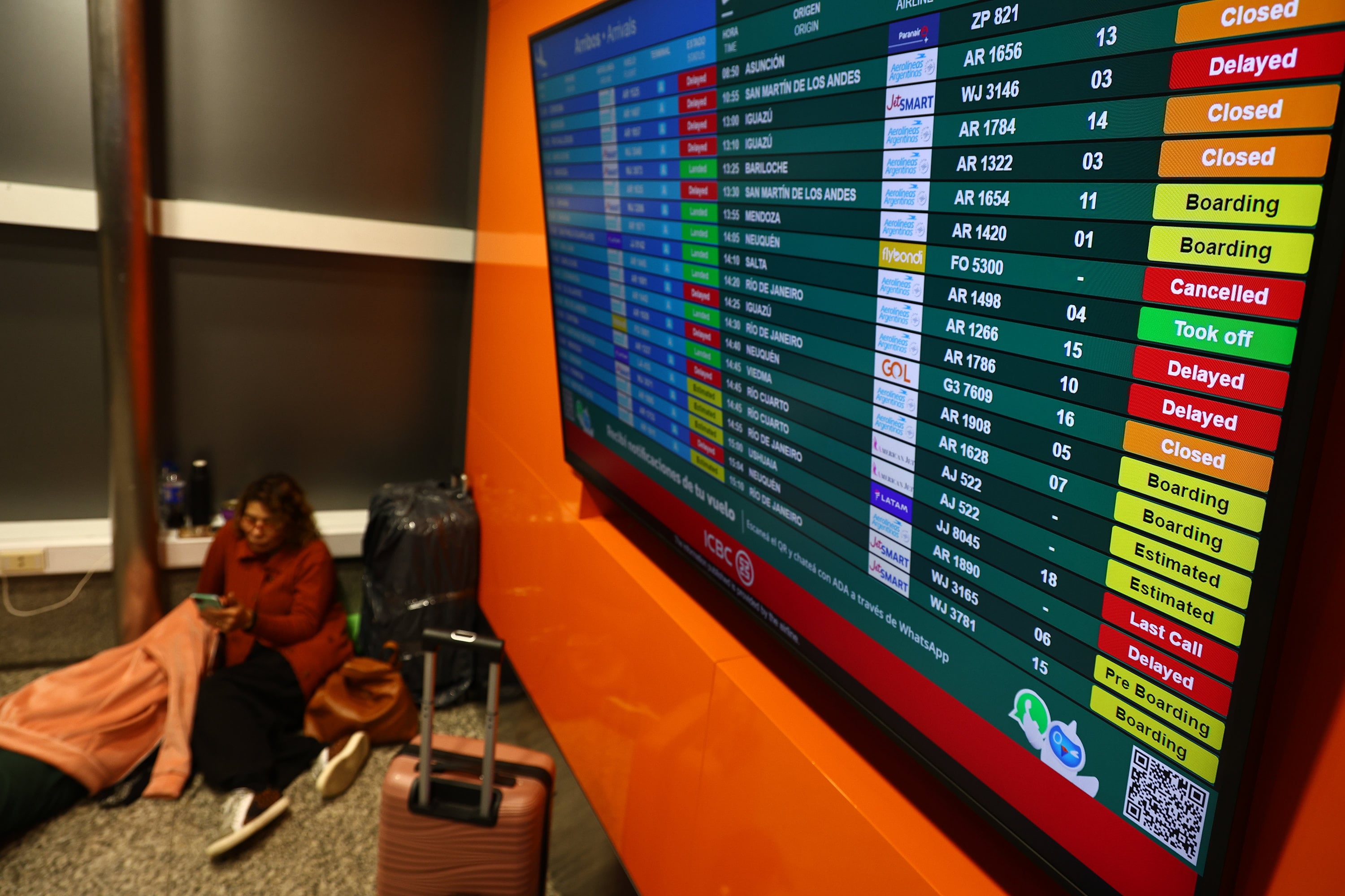 Paro de aeropuertos en Argentina: se levantó la medida y definen vuelos afectados